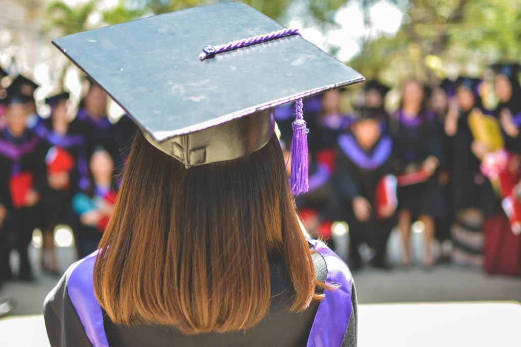 how I graduated debt free with three degrees