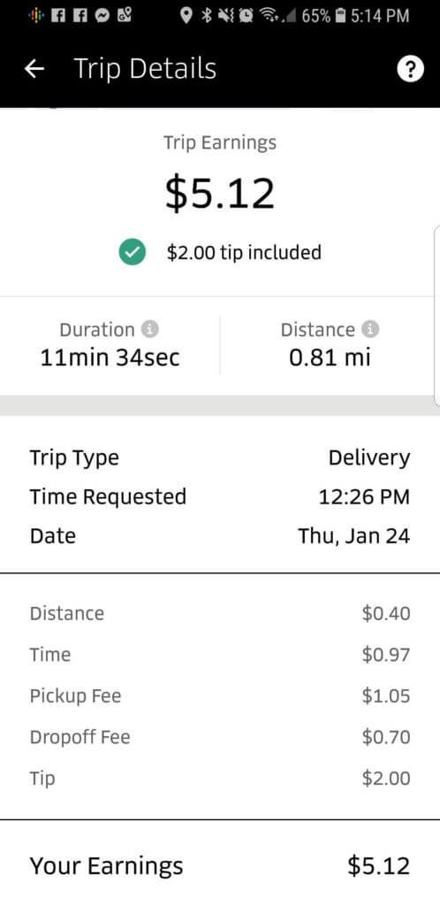 Uber Eats First Receipt 1 498x1024 