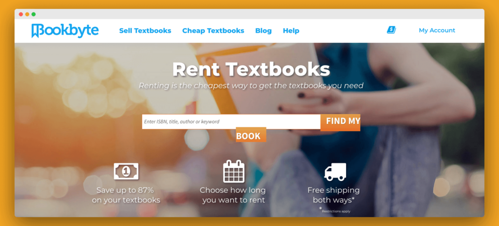College students - find the best deals on used textbooks 